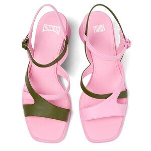 NIB Camper Twins Block Heel Sandal, sz 8.5 (39)